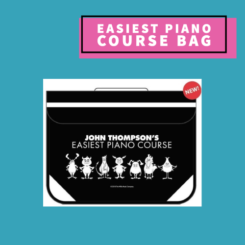 John Thompsons Easiest Piano Course Music Bag (Black) Giftware