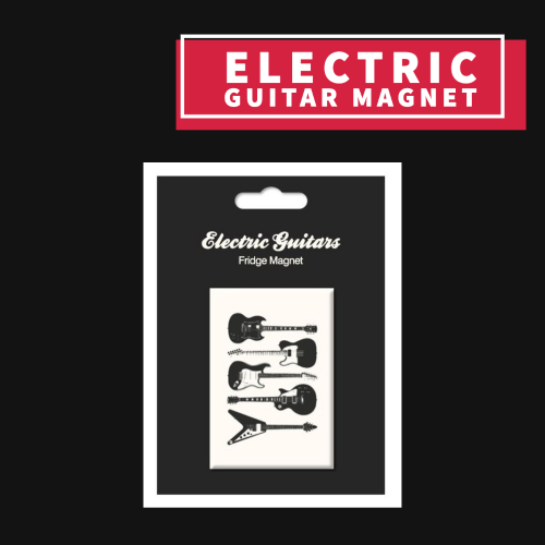 Electric Guitars Fridge Magnet Giftware