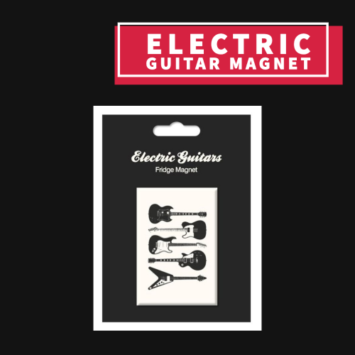 Electric Guitars Fridge Magnet