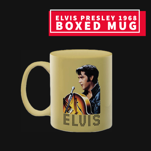 Elvis Presley 1968 Boxed Commemorative Mug Giftware