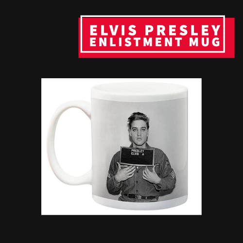Elvis Presley Enlistment Mug Giftware