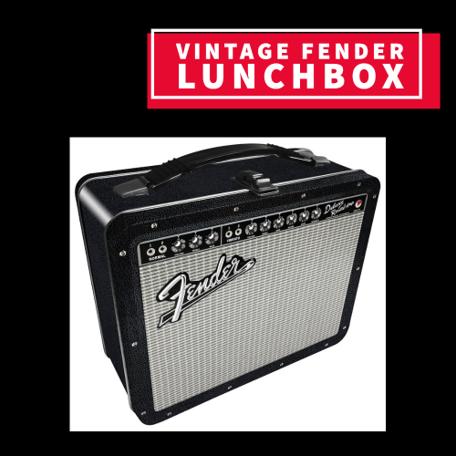 Fender Black Tolex Vintage Lunchbox