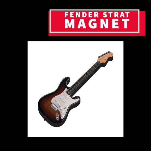 Fender Stratocaster Thickset Magnet Giftware