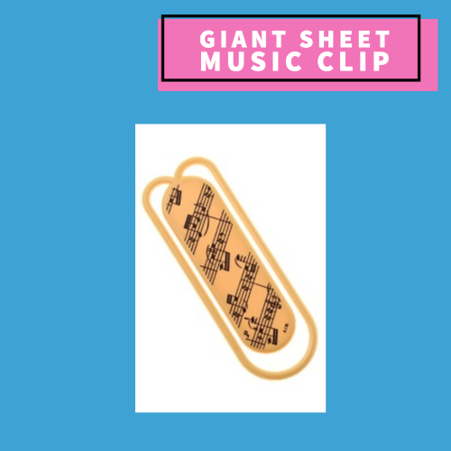 Giant Sheet Music Clip - Design Giftware