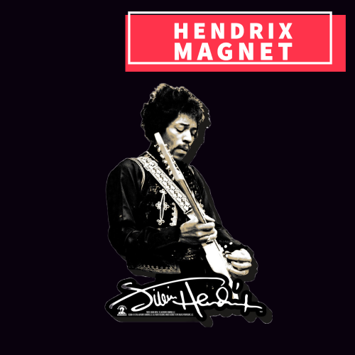 Hendrix Thickset Signature Magnet Giftware