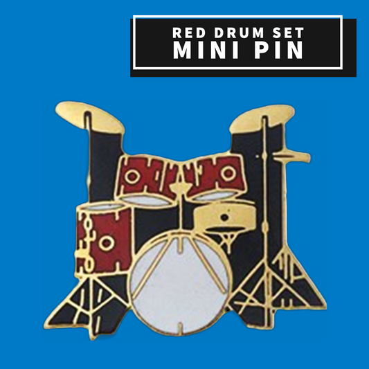 Red Drum Set Mini Pin Giftware