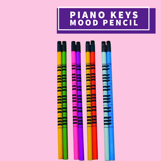 Piano Keys Colour Changing Mood Pencil (Assorted Colours) Giftware