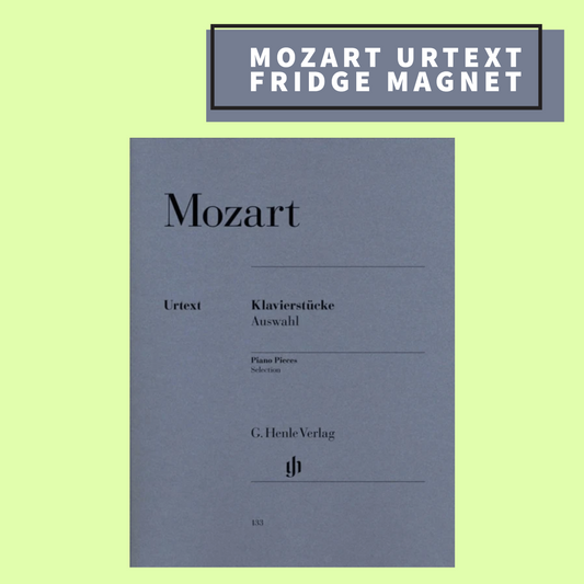 Mozart Urtext Sheet Music Magnet