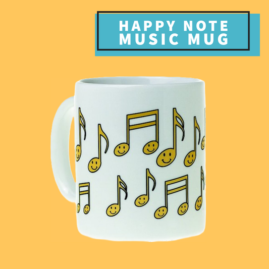 Happy Note Music Mug Giftware