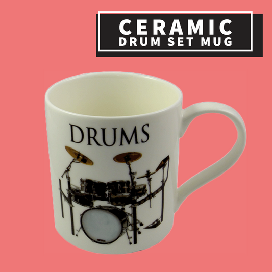 Ceramic Drum Set Mug Giftware
