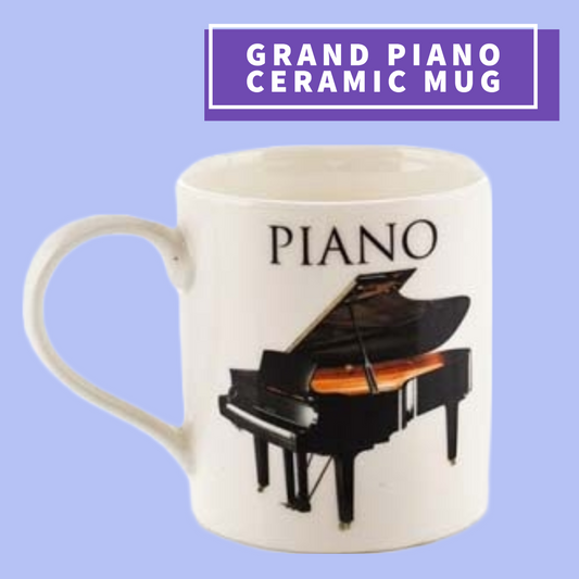 Grand Piano Ceramic Mug Giftware