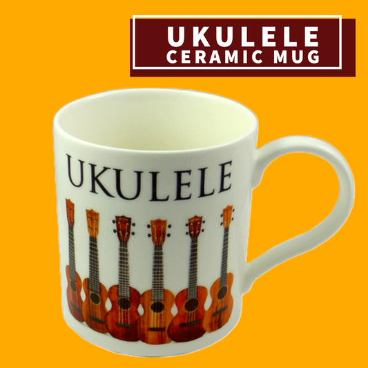 Ukulele Ceramic Mug Giftware