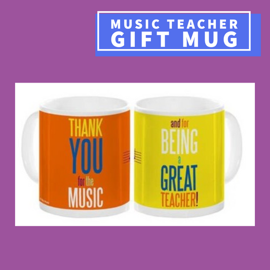 Thank You For The Music - Teacher Gift Mug
