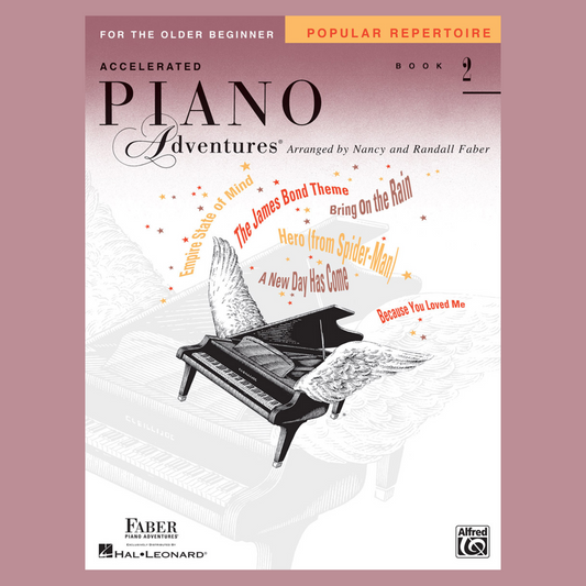 Accelerated Piano Adventures: Pop Repertoire Book 2 & Keyboard
