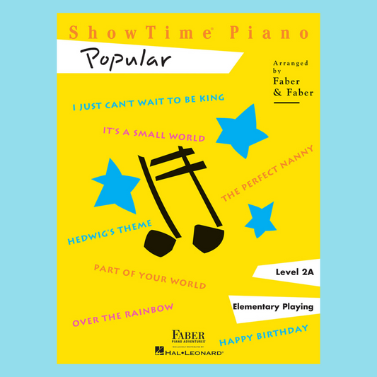 Faber Piano Adventures: Showtime Popular Level 2A Book & Keyboard