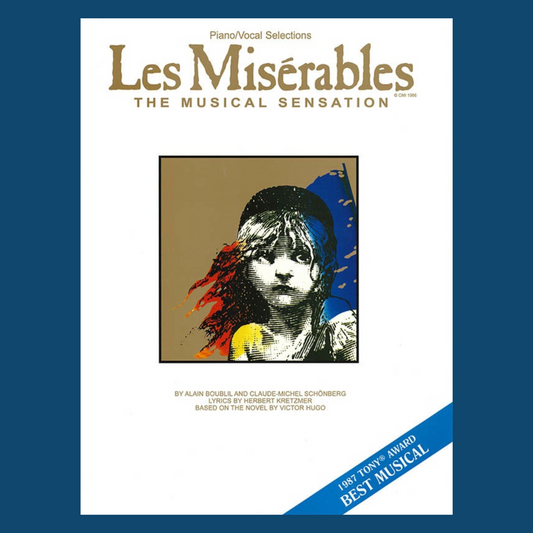 Les Miserables Vocal Selections Pvg White Songbook Songbooks