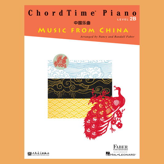 Faber Piano Adventures: Chordtime Music From China Level 2B Book & Keyboard