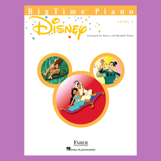 Faber Piano Adventures: Bigtime Disney Level 4 Book & Keyboard