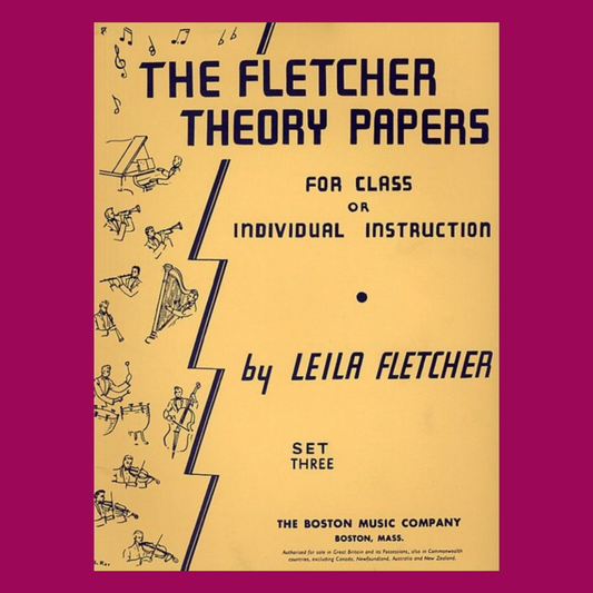 The Leila Fletcher Theory Papers Set 3 Book