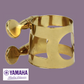 Yamaha Alto Saxophone Ligature (Gold Finish) Musical Instruments & Accessories
