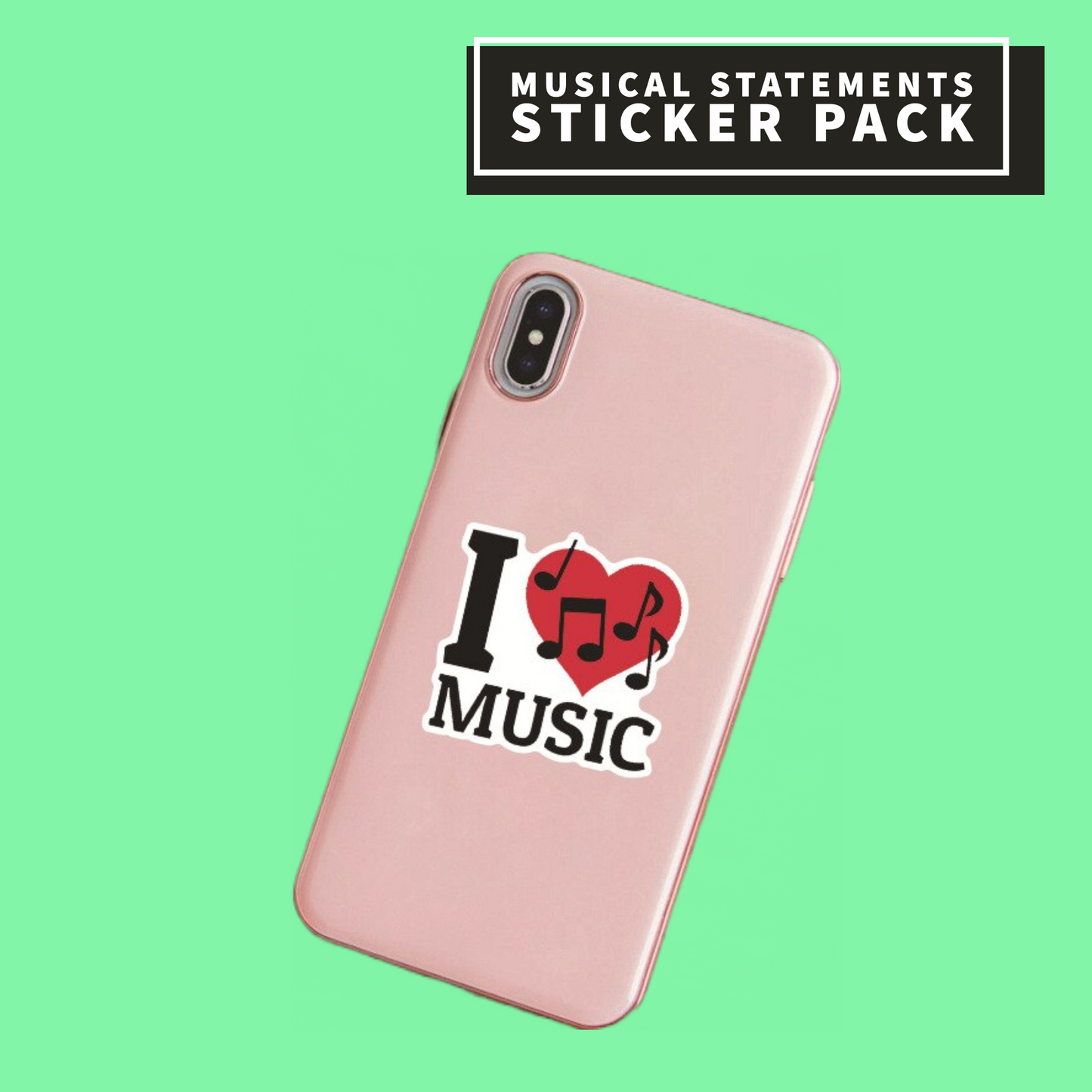 Musical Statements Sticker Pack (20 pieces)