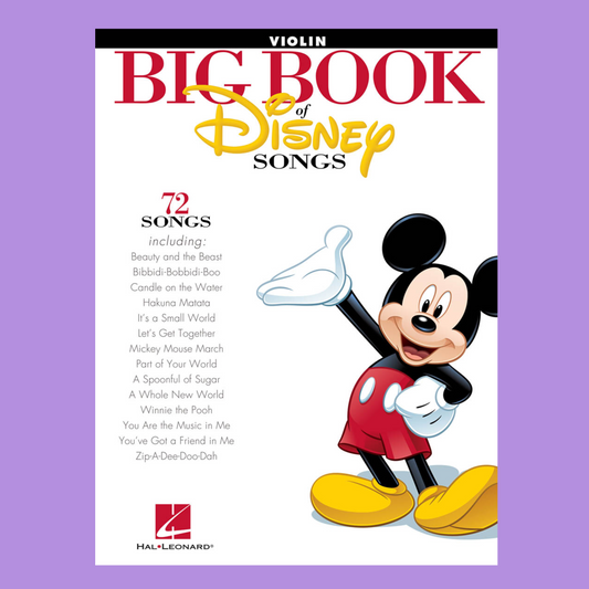 Big Book Of Disney Songs For Violin