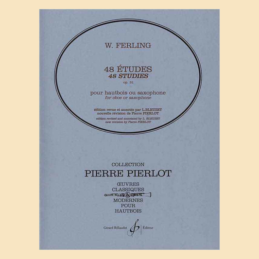 Franz Wilhelm Ferling - 48 Studies Op 31 For Oboe Book