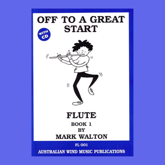 Off To A Great Start Flute Book 1 (Book/Cd)