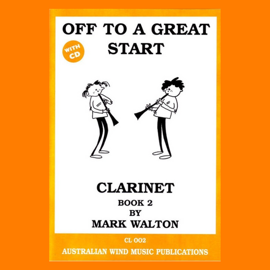Off To A Great Start Clarinet Book 2 (Book/Cd)