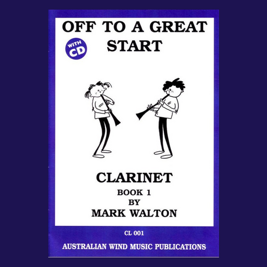 Off To A Great Start Clarinet Book 1 (Book/Cd)