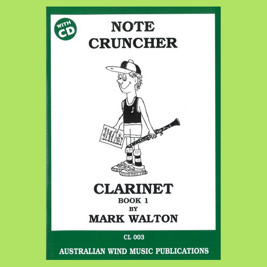 Note Cruncher For Clarinet Book 1 (Book/Cd)