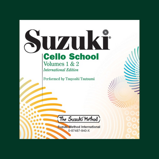 Suzuki Cello School - Volumes 1 & 2 Accompaniment Cd