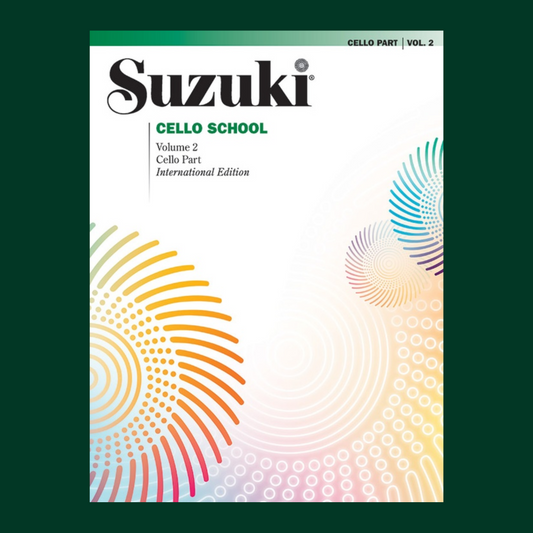 Suzuki Cello School - Cello Part Volume 2 Book (Revised Edition)