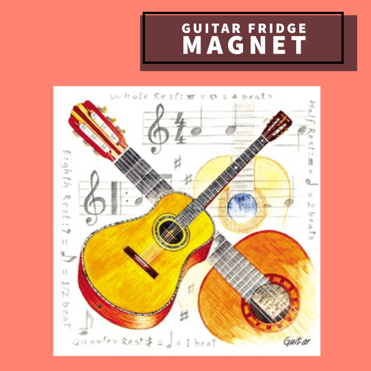 Guitar Fridge Magnet
