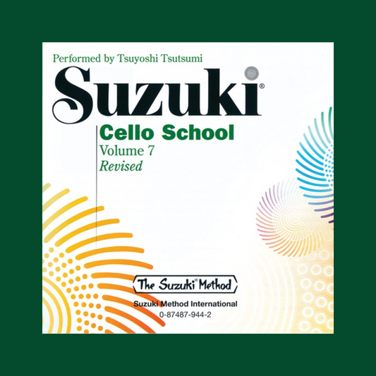 Suzuki Cello School - Volume 7 Accompaniment Cd