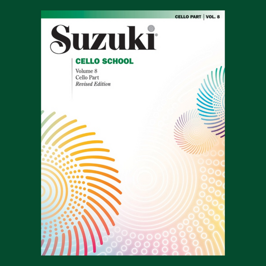 Suzuki Cello School - Volume 8 Cello Part Book (Revised Edition)