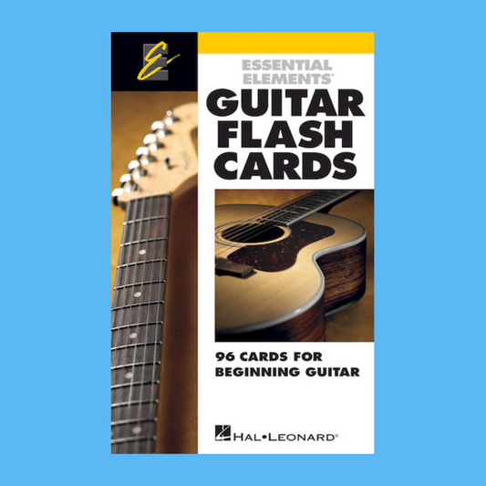 Essential Elements For Guitar - Beginner Flash Cards (96 Cards)