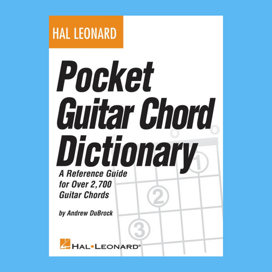 Hal Leonard - Pocket Guitar Chord Dictionary Book