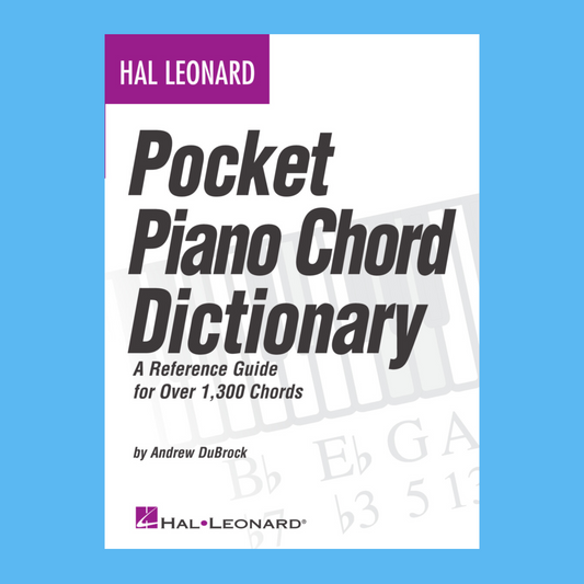 Hal Leonard - Pocket Piano Chord Dictionary Book