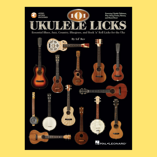 Hal Leonard - 101 Ukulele Licks Book/Ola