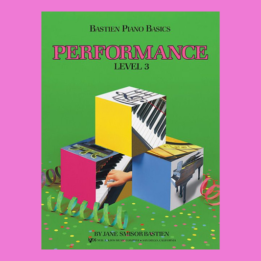 Bastien Piano Basics - Performance Level 3 Book