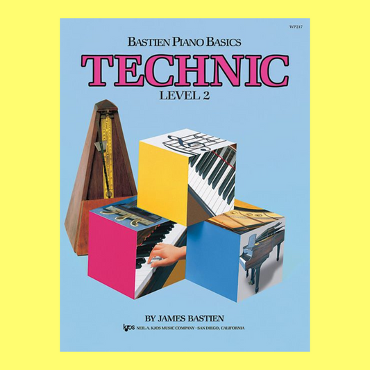 Bastien Piano Basics - Technic Level 2 Book