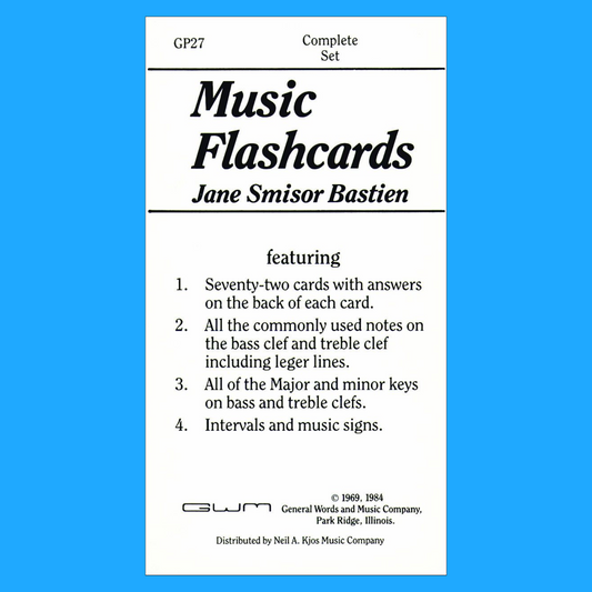 Bastien - Music Flash Cards (72 cards)