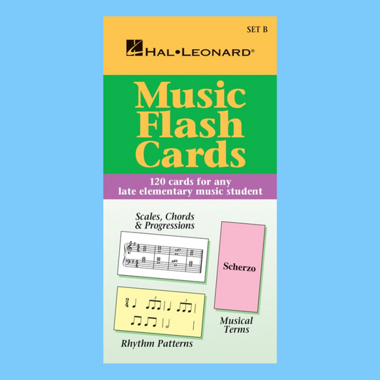 HLSPL Flash Cards - Set B For Intermediate Theory Level (120 Cards)