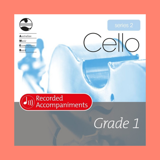 AMEB Cello Series 2 - Grade 1 Recorded Accompaniment Cd  (2009+)