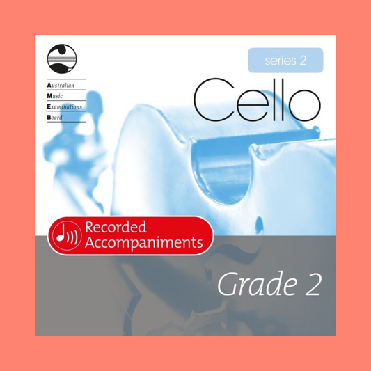 AMEB Cello Series 2 - Grade 2 Recorded Accompaniment Cd (2009+)