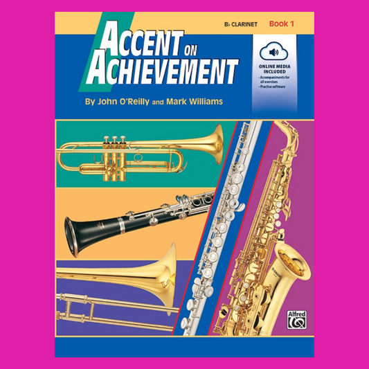 Accent On Achievement Book 1 Clarinet (Book/Ola)