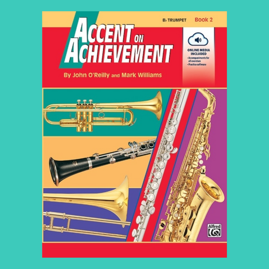 Accent on Achievement - Trumpet Book 2 (Book/Ola)