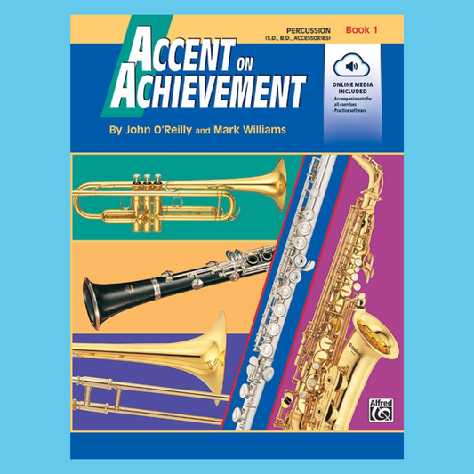 Accent On Achievement - Percussion Book 1 (Book/Ola)