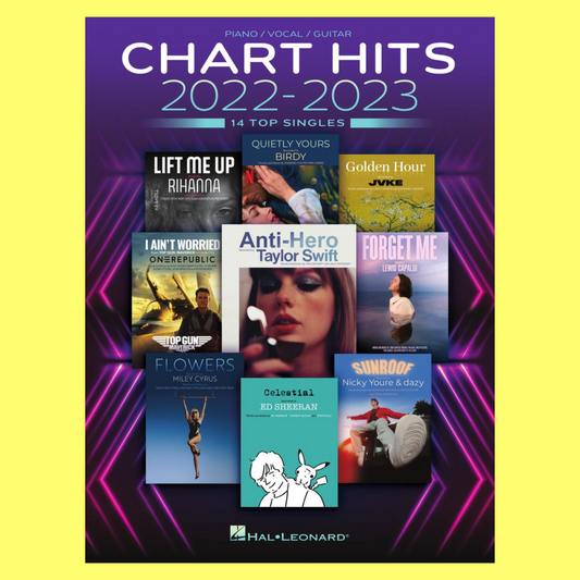 Chart Hits Of 2022-2023 Piano, Vocal & Guitar Book